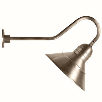 Barn One Light Wall Mount in Dark Antique Brass (196|3449-DAB-MED)