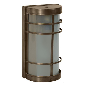 Nautical One Light Wall Lantern in Dark Antique Brass (196|351B-DAB-MED-FST)