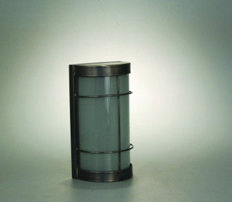 Nautical One Light Wall Sconce in Dark Brass (196|351-DB-MED-FST)