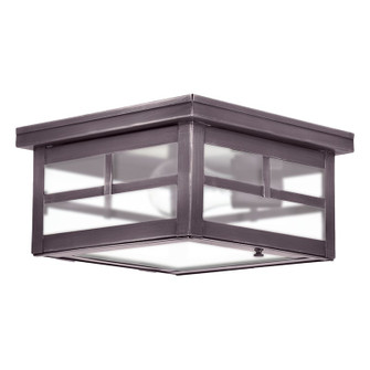 Flush One Light Flush Mount in Dark Brass (196|4304-DB-MED-FST)