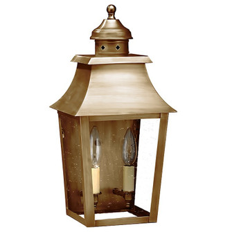 Sharon Two Light Wall Mount in Antique Brass (196|5531-AB-LT2-CSG)