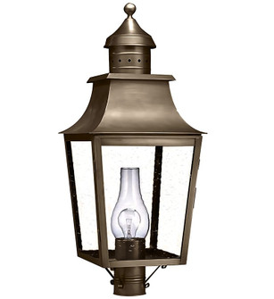 Sharon One Light Post Mount in Dark Antique Brass (196|5553-DAB-CIM-CSG)