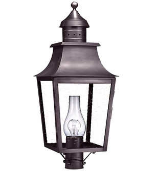 Sharon One Light Post Mount in Dark Brass (196|5553-DB-CIM-CSG)