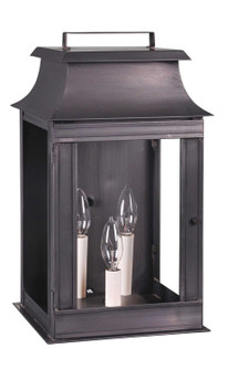 Concord Three Light Wall Mount in Dark Brass (196|5631-DB-LT3-CLR)