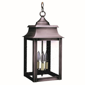 Concord Three Light Hanging Lantern in Dark Brass (196|5632-DB-LT3-CSG)