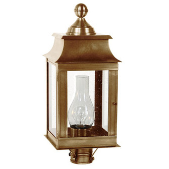 Concord One Light Post Mount in Antique Brass (196|5633-AB-CIM-CSG)