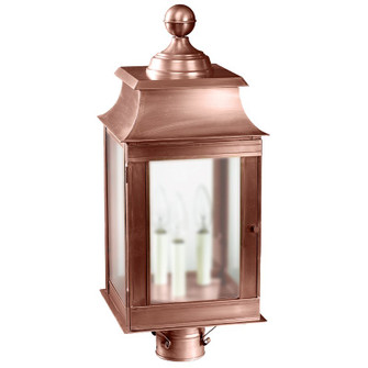 Concord Three Light Post Mount in Antique Copper (196|5633-AC-LT3-FST)