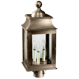 Concord Three Light Post Mount in Dark Antique Brass (196|5633-DAB-LT3-CSG)