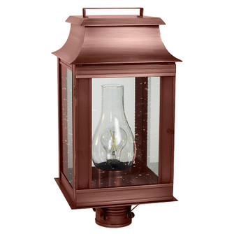 Concord One Light Post Mount in Antique Copper (196|5643-AC-CIM-CSG)