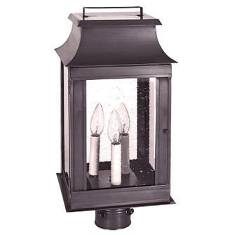 Concord Three Light Post Mount in Dark Brass (196|5643-DB-LT3-CSG)