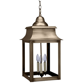 Concord Three Light Hanging Lantern in Dark Antique Brass (196|5652-DAB-LT3-CLR)