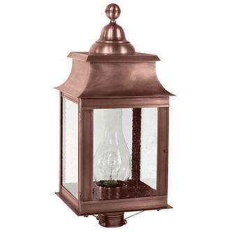 Concord One Light Post Mount in Antique Copper (196|5653-AC-CIM-SMG)