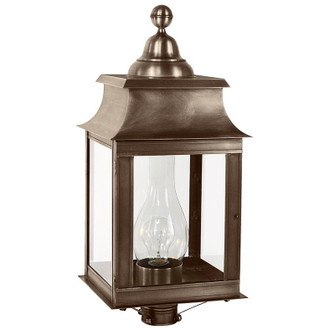 Concord One Light Post Mount in Dark Antique Brass (196|5653-DAB-CIM-CLR)