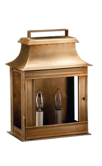 Concord Two Light Wall Mount in Antique Brass (196|5711-AB-LT2-CLR)