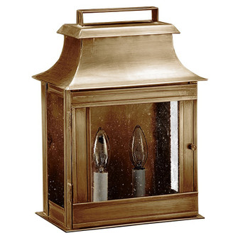Concord Two Light Wall Mount in Antique Brass (196|5711-AB-LT2-SMG)