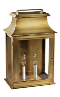 Concord Two Light Wall Mount in Antique Brass (196|5751-AB-LT2-CLR)