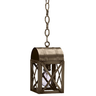 Adams One Light Hanging Lantern in Dark Antique Brass (196|6012-DAB-MED-SMG)