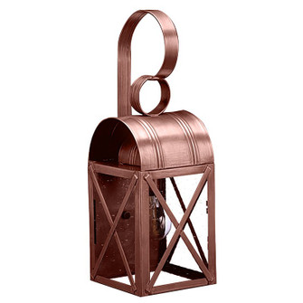 Adams One Light Wall Mount in Antique Copper (196|6031-AC-MED-CSG)