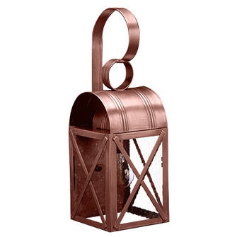 Adams One Light Wall Mount in Antique Copper (196|6031-AC-MED-SMG)