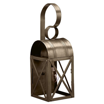 Adams One Light Wall Mount in Dark Antique Brass (196|6031-DAB-MED-CLR)
