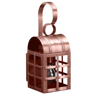 Adams One Light Wall Mount in Antique Copper (196|6111-AC-MED-CLR)