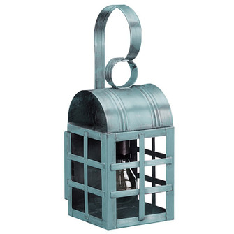 Adams One Light Wall Mount in Verdi Gris (196|6111-VG-MED-CLR)