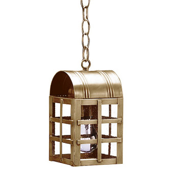 Adams One Light Hanging Lantern in Antique Brass (196|6112-AB-MED-SMG)