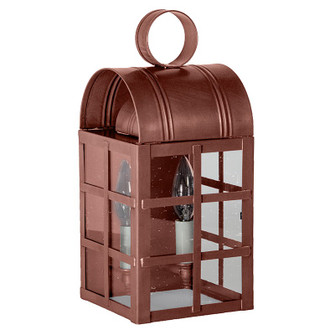 Adams Two Light Wall Mount in Antique Copper (196|6131-AC-LT2-CSG-NS)