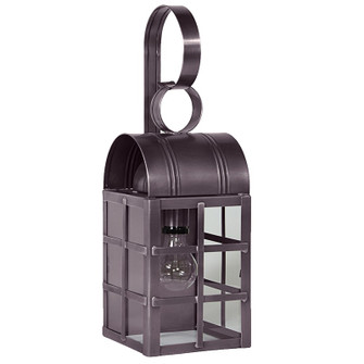 Adams One Light Wall Mount in Dark Brass (196|6131-DB-MED-CLR)
