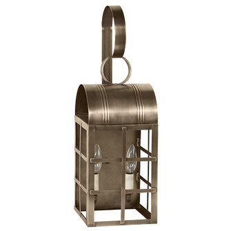 Adams Two Light Wall Mount in Dark Antique Brass (196|6141-DAB-LT2-CLR)