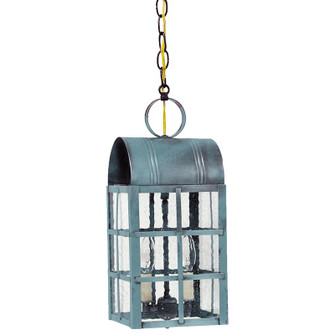 Adams Two Light Hanging Lantern in Verdi Gris (196|6142-VG-LT2-SMG)