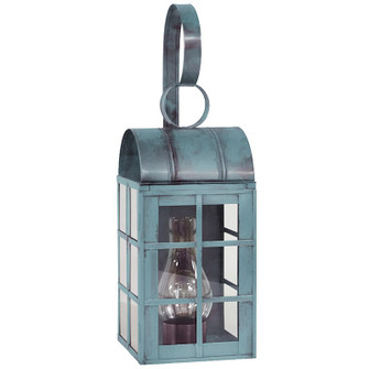 Adams One Light Wall Mount in Verdi Gris (196|6151-VG-CIM-CLR)