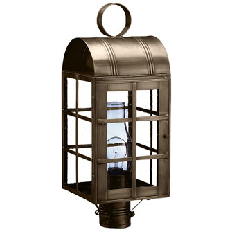 Adams One Light Post Mount in Dark Antique Brass (196|6153-DAB-CIM-CSG)