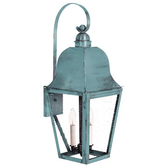 Imperial Two Light Wall Mount in Verdi Gris (196|6417-VG-LT2-CSG)