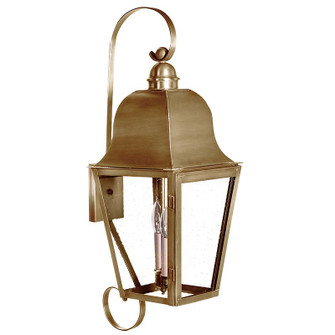 Imperial Two Light Wall Mount in Antique Brass (196|6418-AB-LT2-CSG)