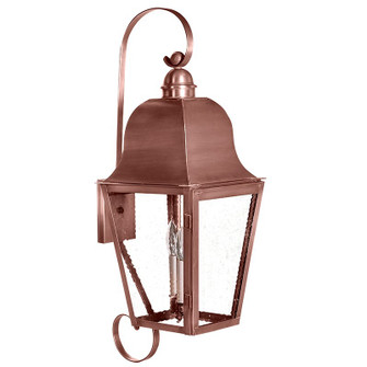 Imperial Two Light Wall Mount in Antique Copper (196|6418-AC-LT2-SMG)