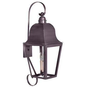 Imperial Two Light Wall Mount in Dark Brass (196|6418-DB-LT2-CLR)