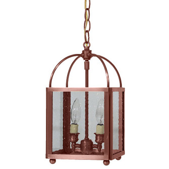 Foyer Two Light Hanging Lantern in Antique Copper (196|6812-AC-LT2-SMG)