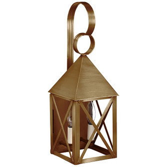 York Two Light Wall Mount in Antique Brass (196|7031-AB-LT2-CLR)