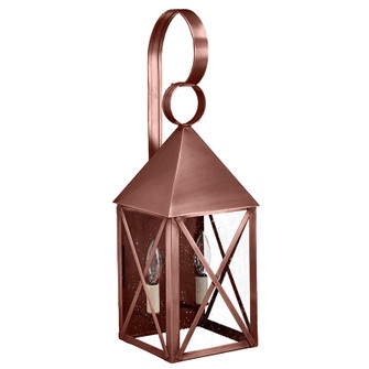 York Two Light Wall Mount in Antique Copper (196|7041-AC-LT2-SMG)
