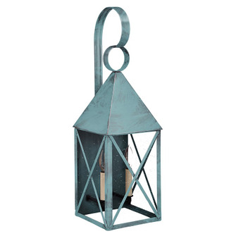 York Two Light Wall Mount in Verdi Gris (196|7051-VG-LT2-CSG)