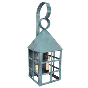 York Two Light Wall Mount in Verdi Gris (196|7131-VG-LT2-CSG)