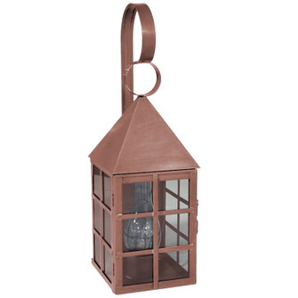 York One Light Wall Mount in Antique Copper (196|7141-AC-CIM-CLR)