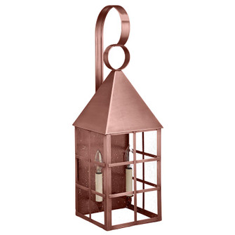York Two Light Wall Mount in Antique Copper (196|7151-AC-LT2-SMG)