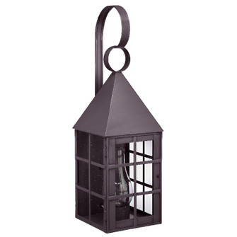 York One Light Wall Mount in Dark Brass (196|7151-DB-CIM-CSG)