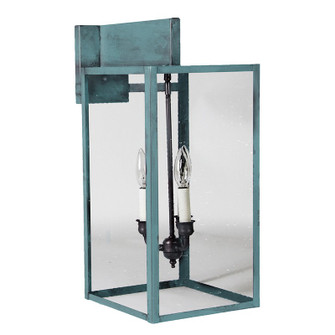 Midtown Three Light Wall Mount in Verdi Gris (196|7537-VG-LT3-CSG)