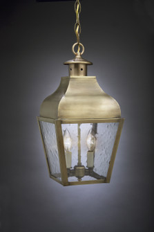 Stanfield Two Light Hanging Lantern in Antique Brass (196|7632-AB-LT2-CSG)