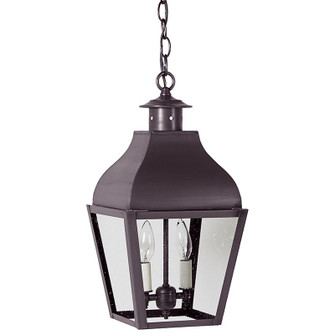 Stanfield Two Light Hanging Lantern in Dark Brass (196|7632-DB-LT2-SMG)