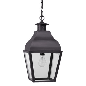 Stanfield One Light Hanging Lantern in Dark Brass (196|7632-DB-MED-CLR)