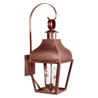 Stanfield Two Light Wall Mount in Antique Copper (196|7637-AC-LT2-CSG)